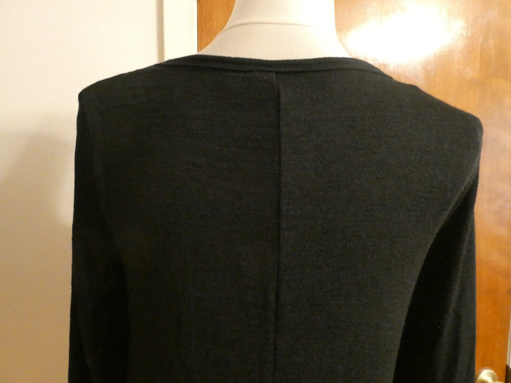 Gap Women's Black Long Sleeves A-Line Dress Size Medium