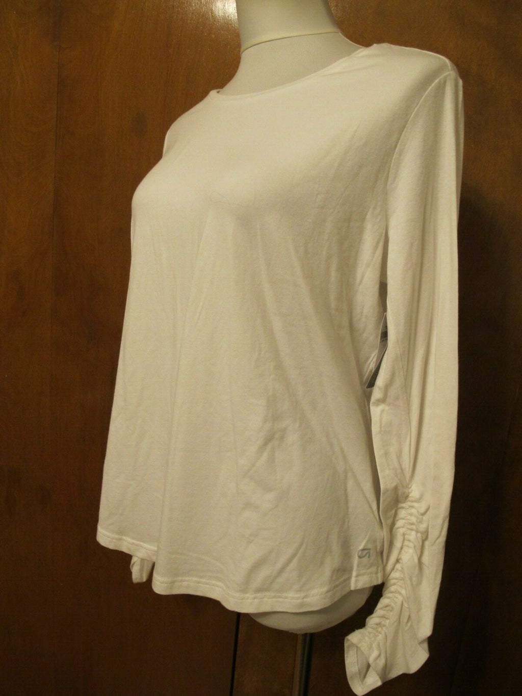 GapFit women's white tunic very soft cotton top size Large 
