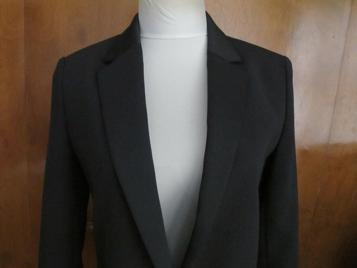 Armani Exchange Women's Black Detailed Blazer Size 2,4,10