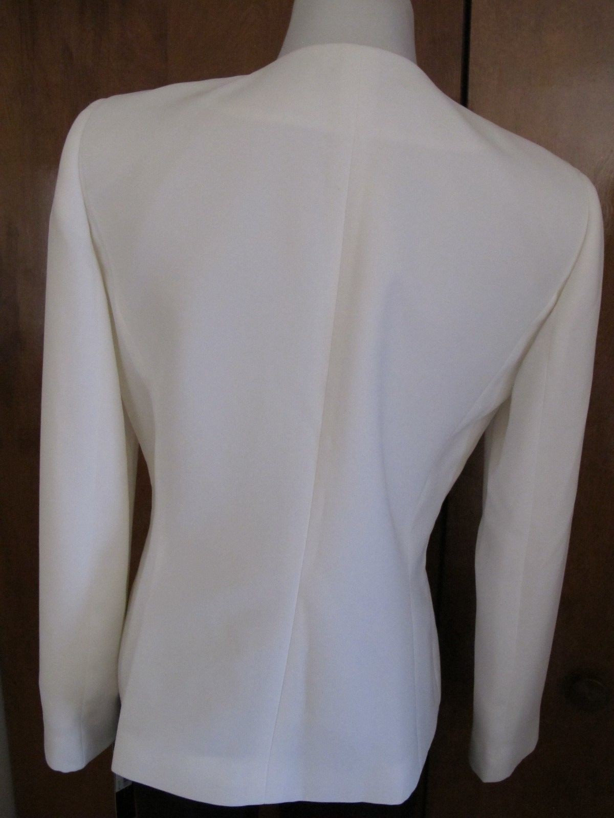 Tahari Asl Women’s White Black Pant Suit Set New