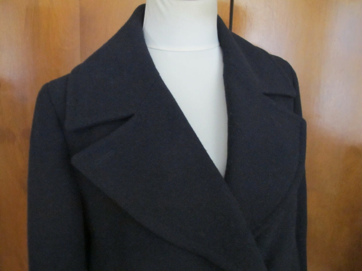 Club Monaco women’s navy 2 button lined detailed blazer jacket Large pre-owned