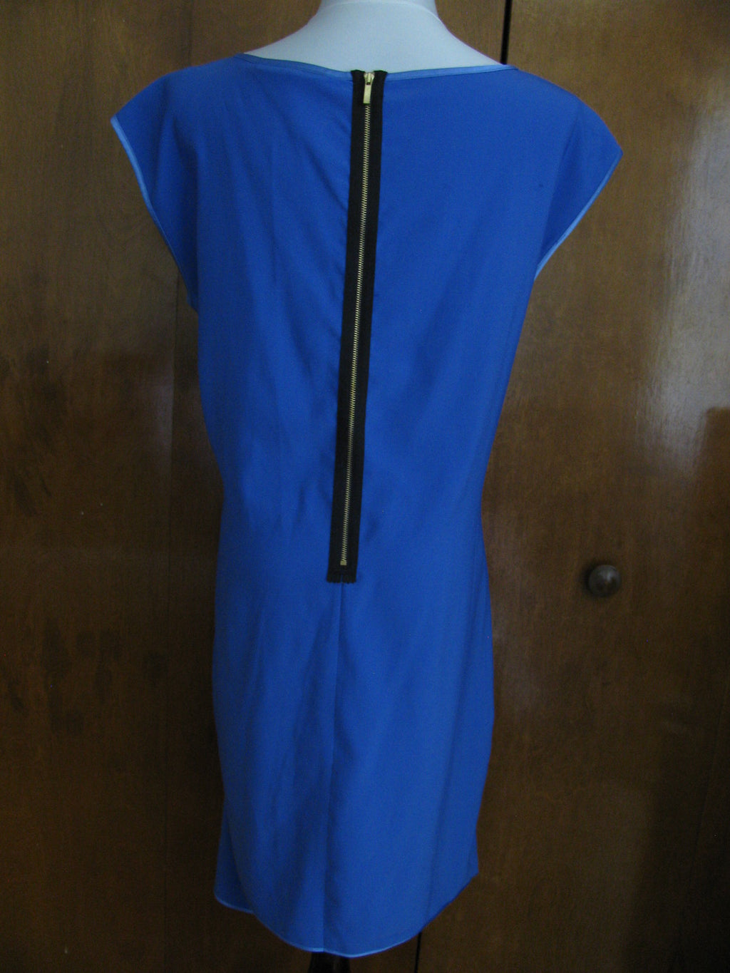 Rachel Roy women's stylish detailed blue dress size Xlarge 