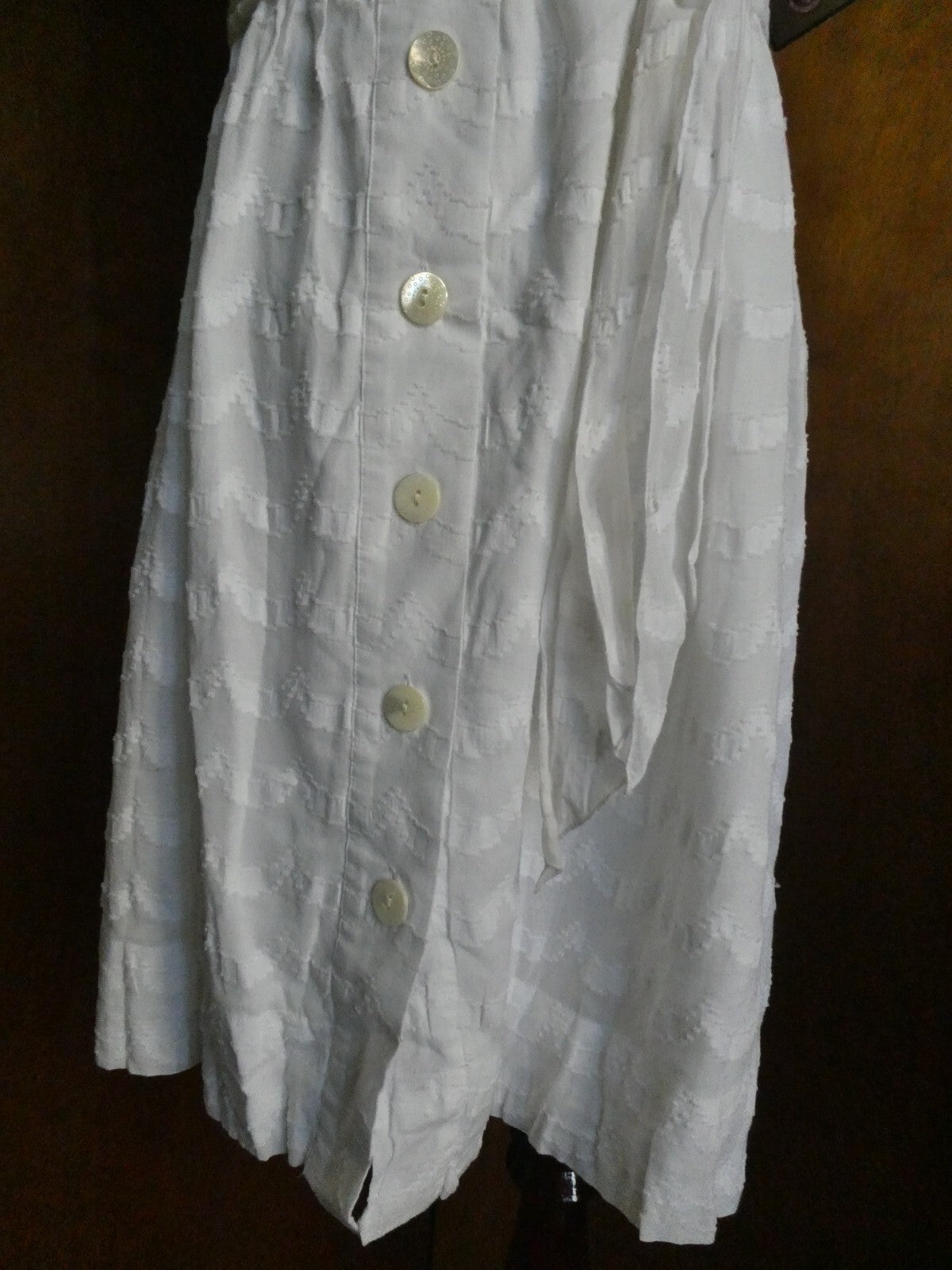Juicy Couture women's soft cotton stylish white dress size 10 retail value $228