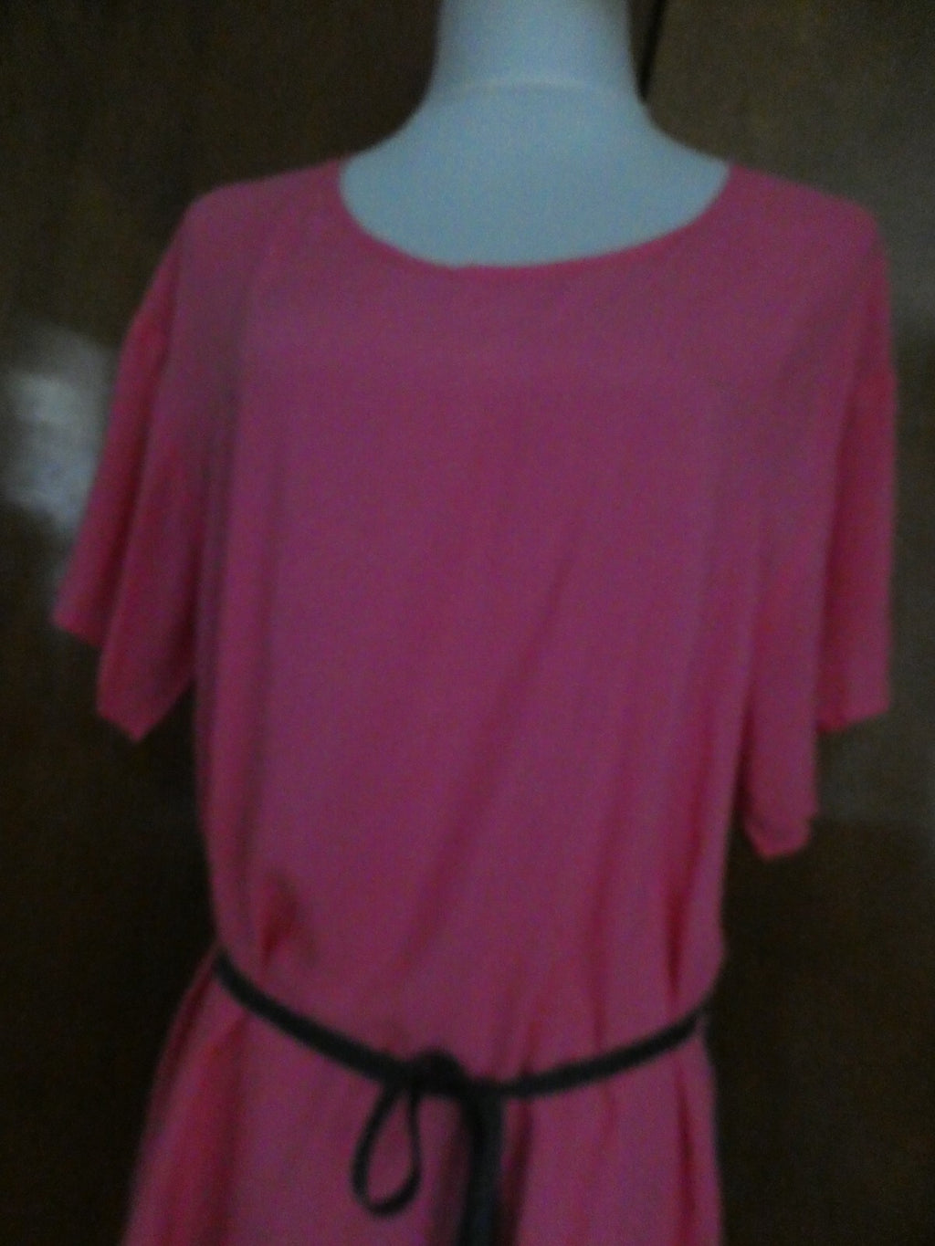 Ella Moss women’s pink/gray stylish soft cotton/modal long top size Medium