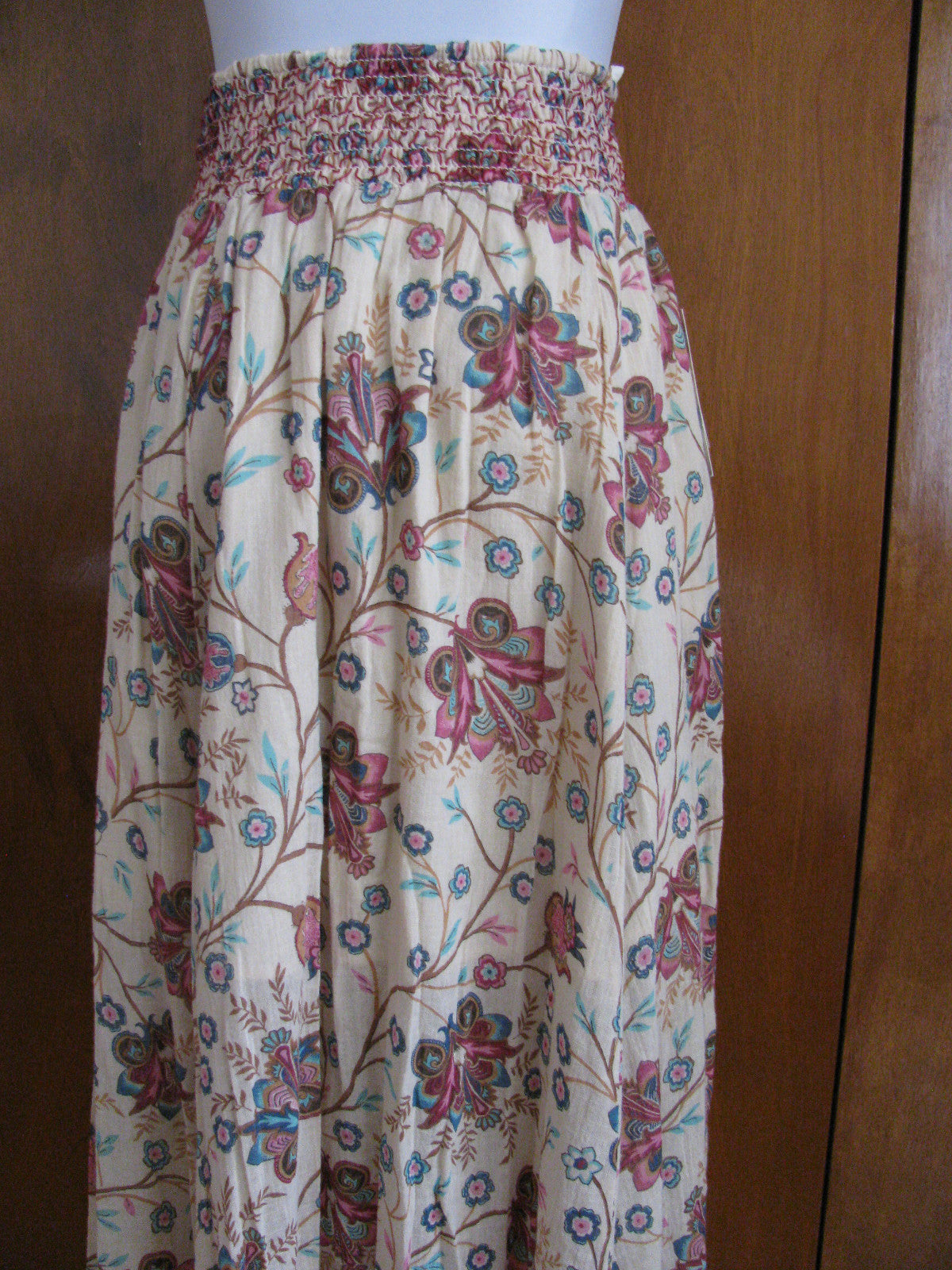 Denim & Supply Asymmetric Lined Multi Color 100% Cotton Skirt New