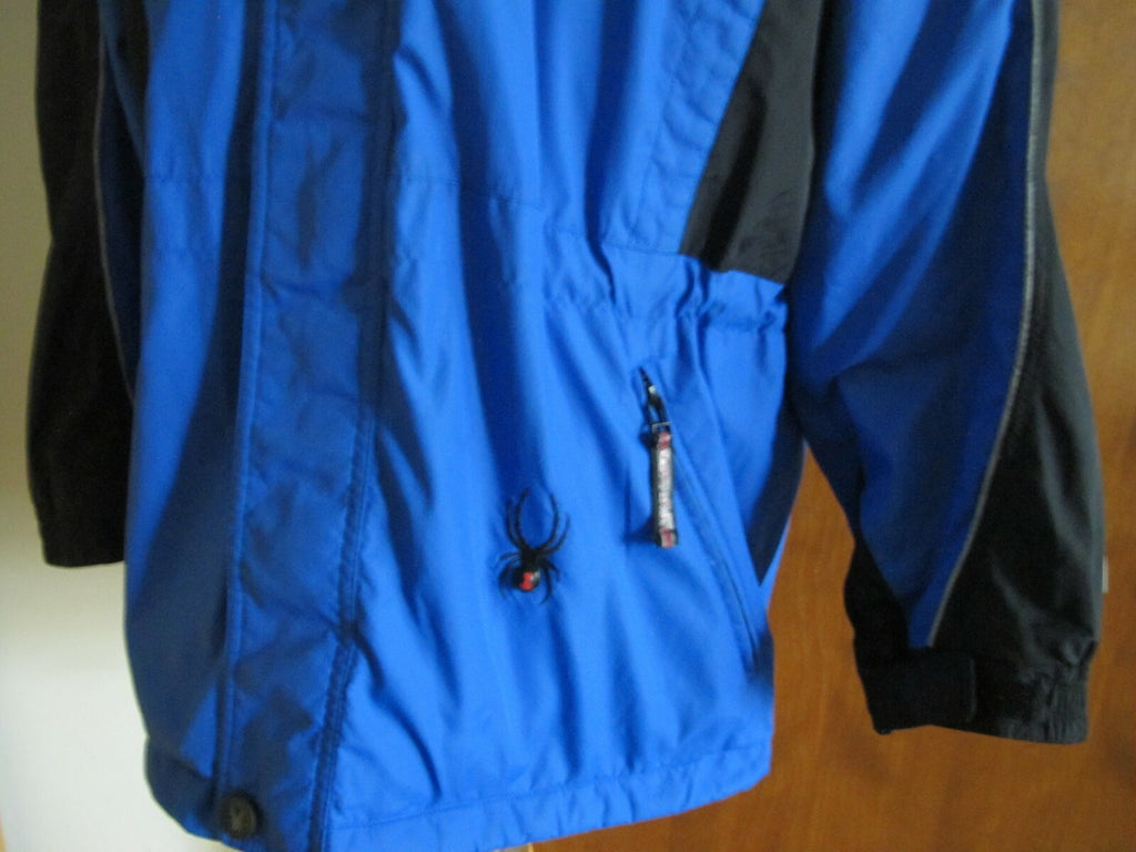 Spyder Men’s Blue/Black Coat Jacket Full Zip Large 