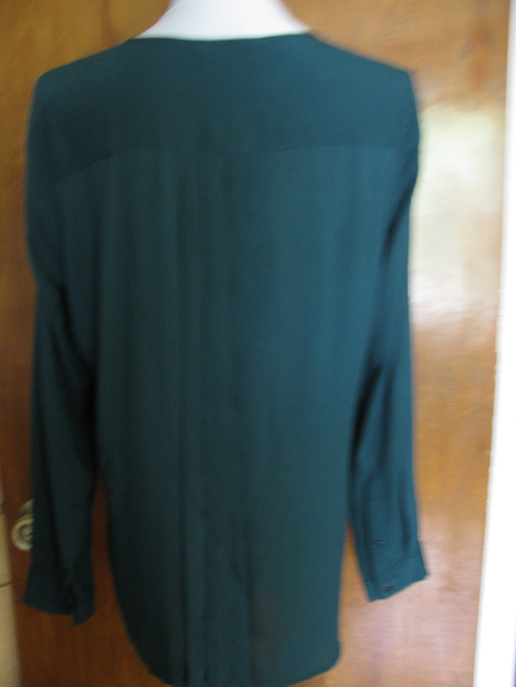 Jaye E women's emerald rayon top size large NWT