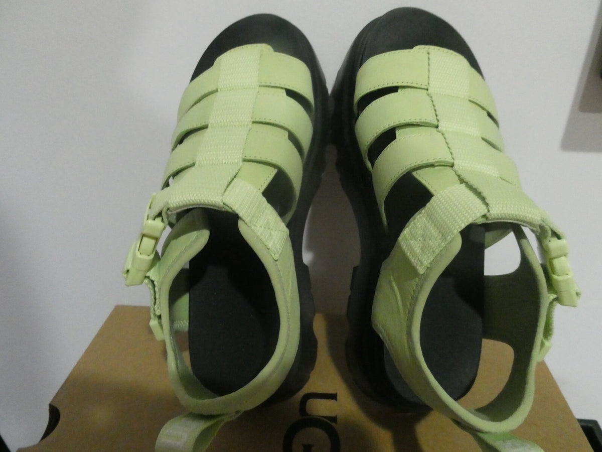 UGG Cora Women’s Caterpillar Green Platform Sandal Size US 8/UK 6/EU/ 39