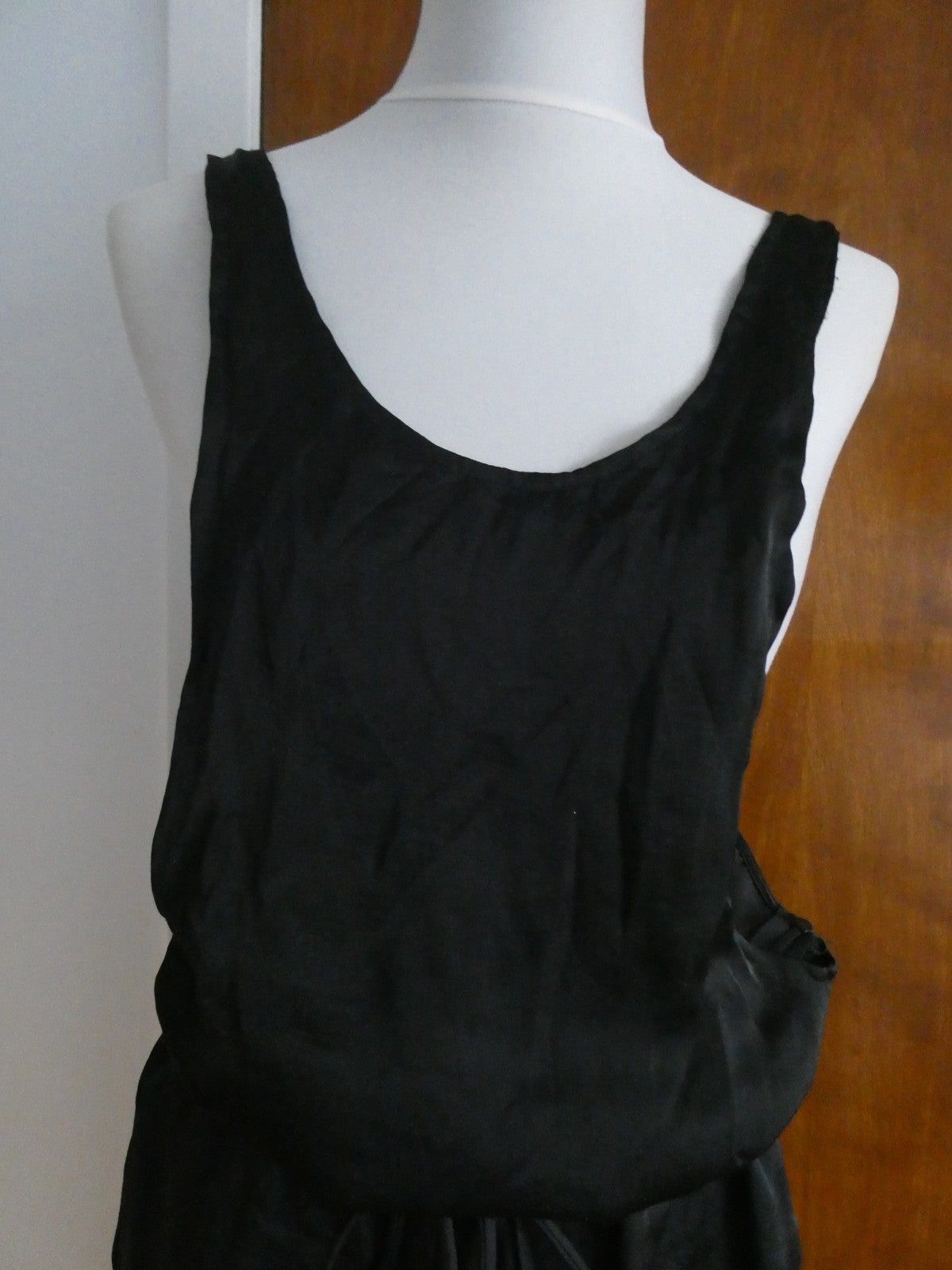 Anthropologie Dolan Left Coast Collection Black Jumpsuit Small Made Side Pockets
