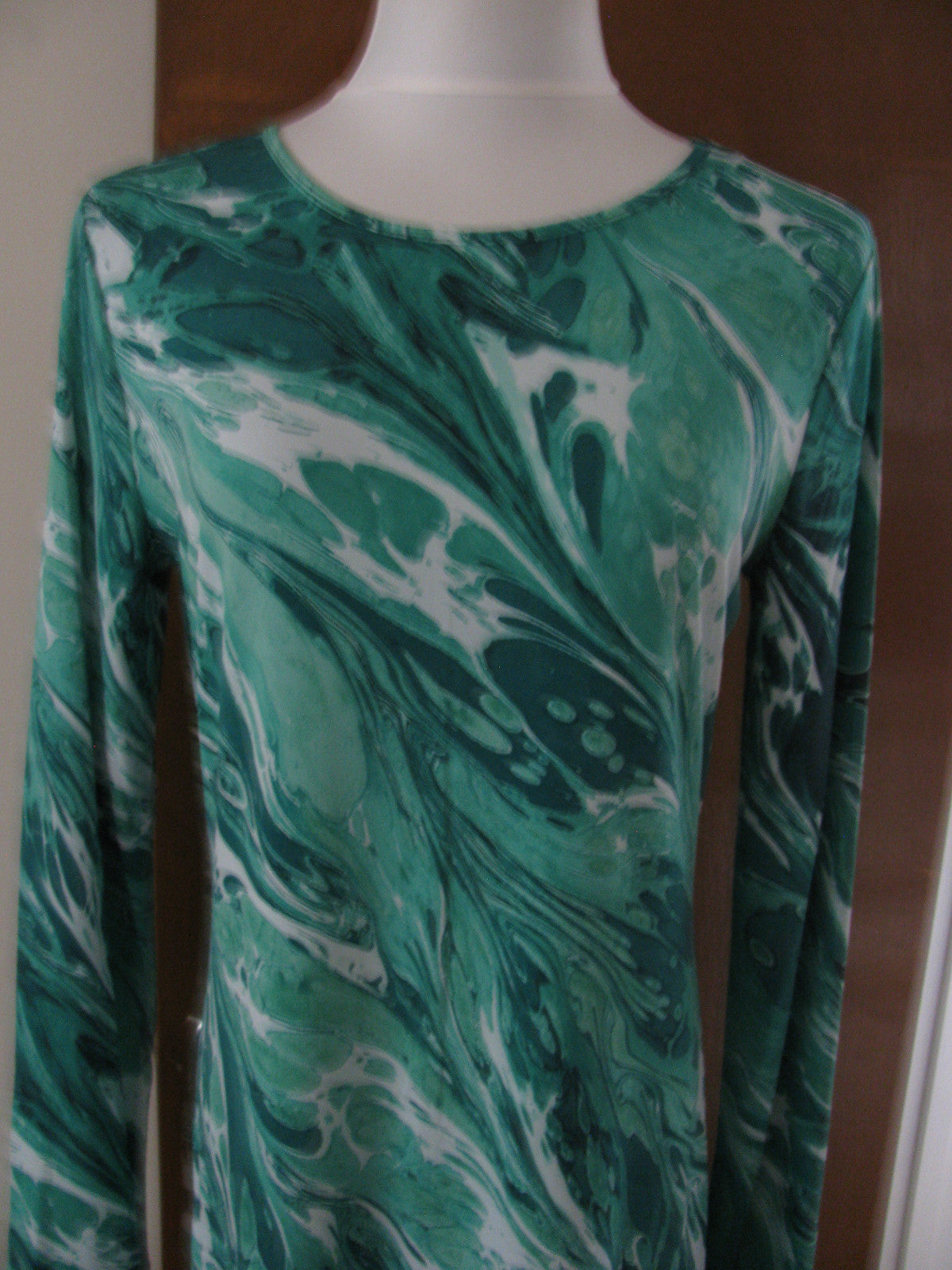 Michael Kors Women's Pepper Green Flare Hem Dress new