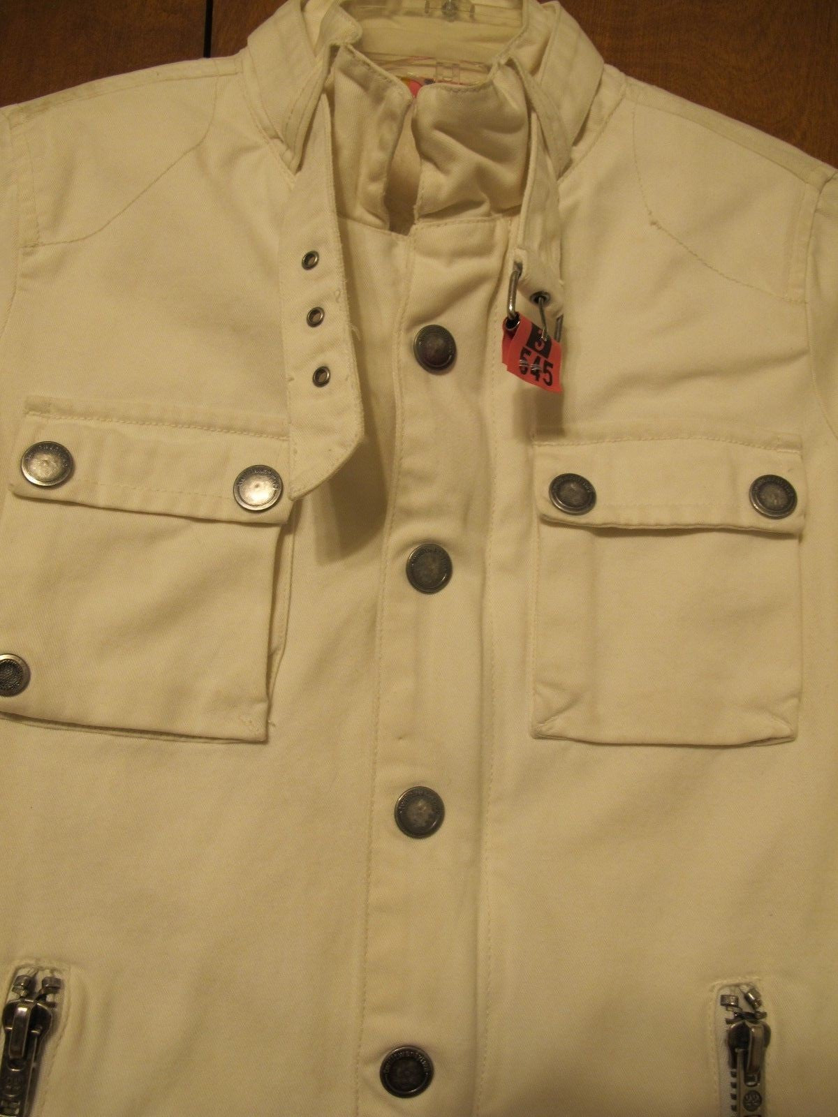 Twill Twenty Two Women’s Off White Blazer Size P