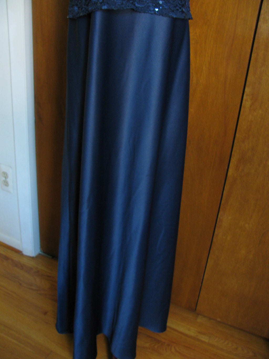Alex evenings women’s navy maxi dress size 14