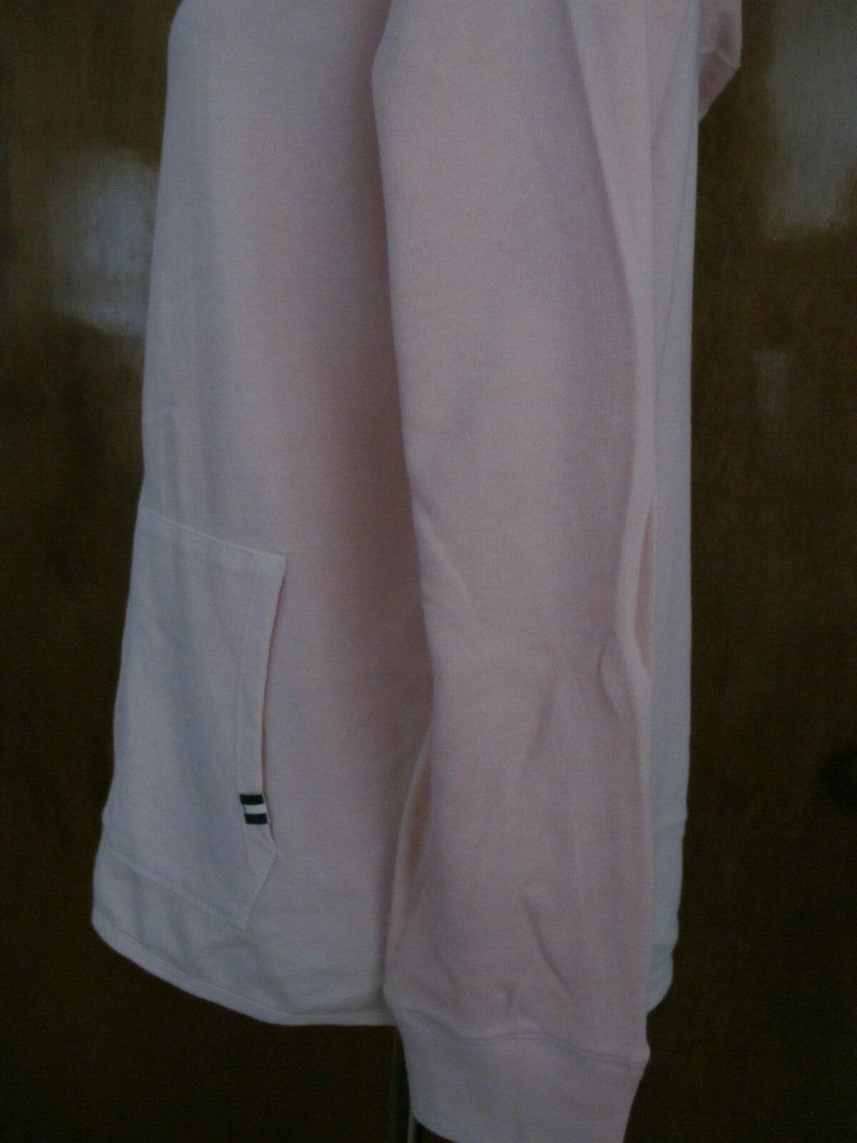 Gap Women's Light Pink Cotton Blend Hooded Pullover Sweater Large
