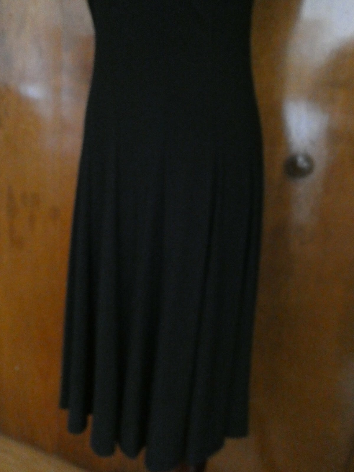 Ralph Lauren Laurel Women's Black Detailed A-line Dress 6