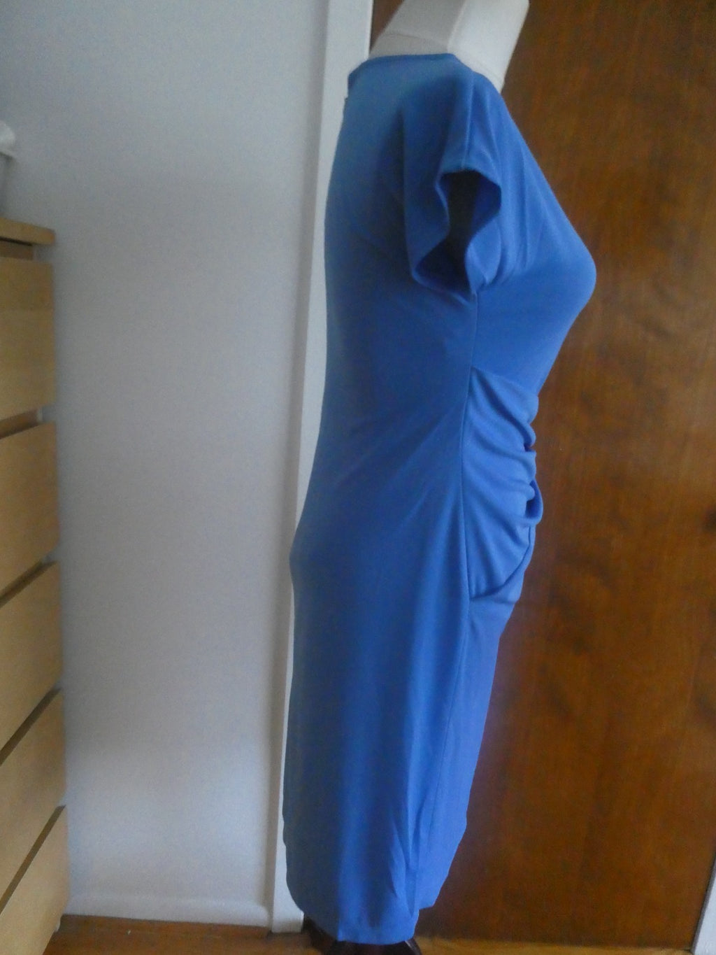 Lauren Ralph Lauren women detailed light blue dress size 6