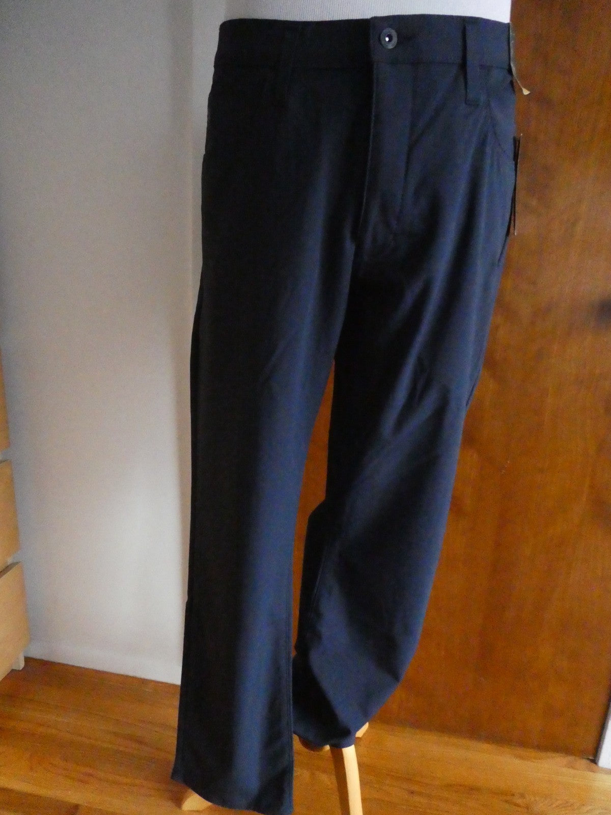 U.S. Polo Assn Men Slim Straight Active Stretch Pants 40x32 Navy CUNV 11D391NA