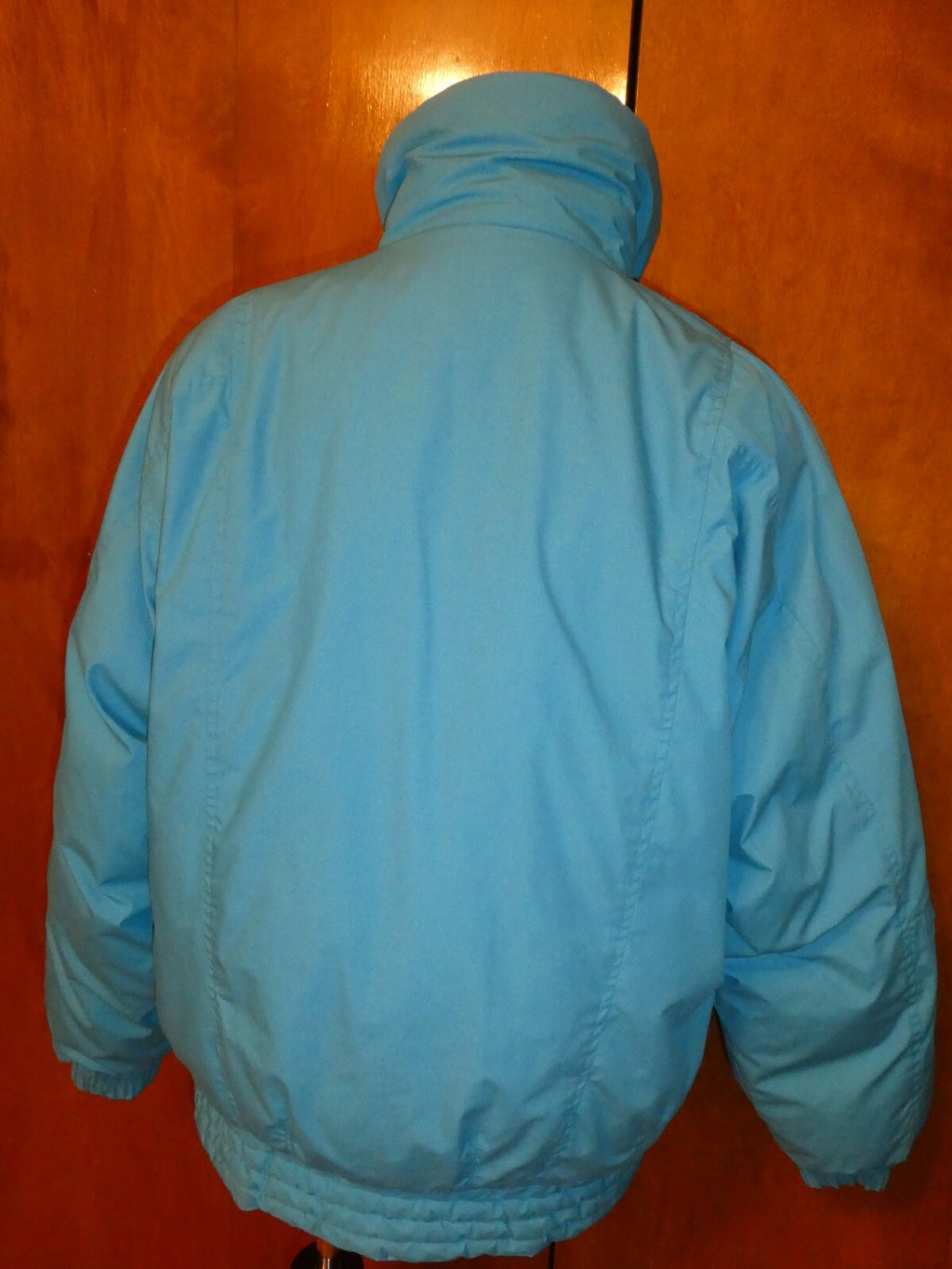 JAKO Women's Blue Down Puffer Winter Detailed Coat Jacket Medium