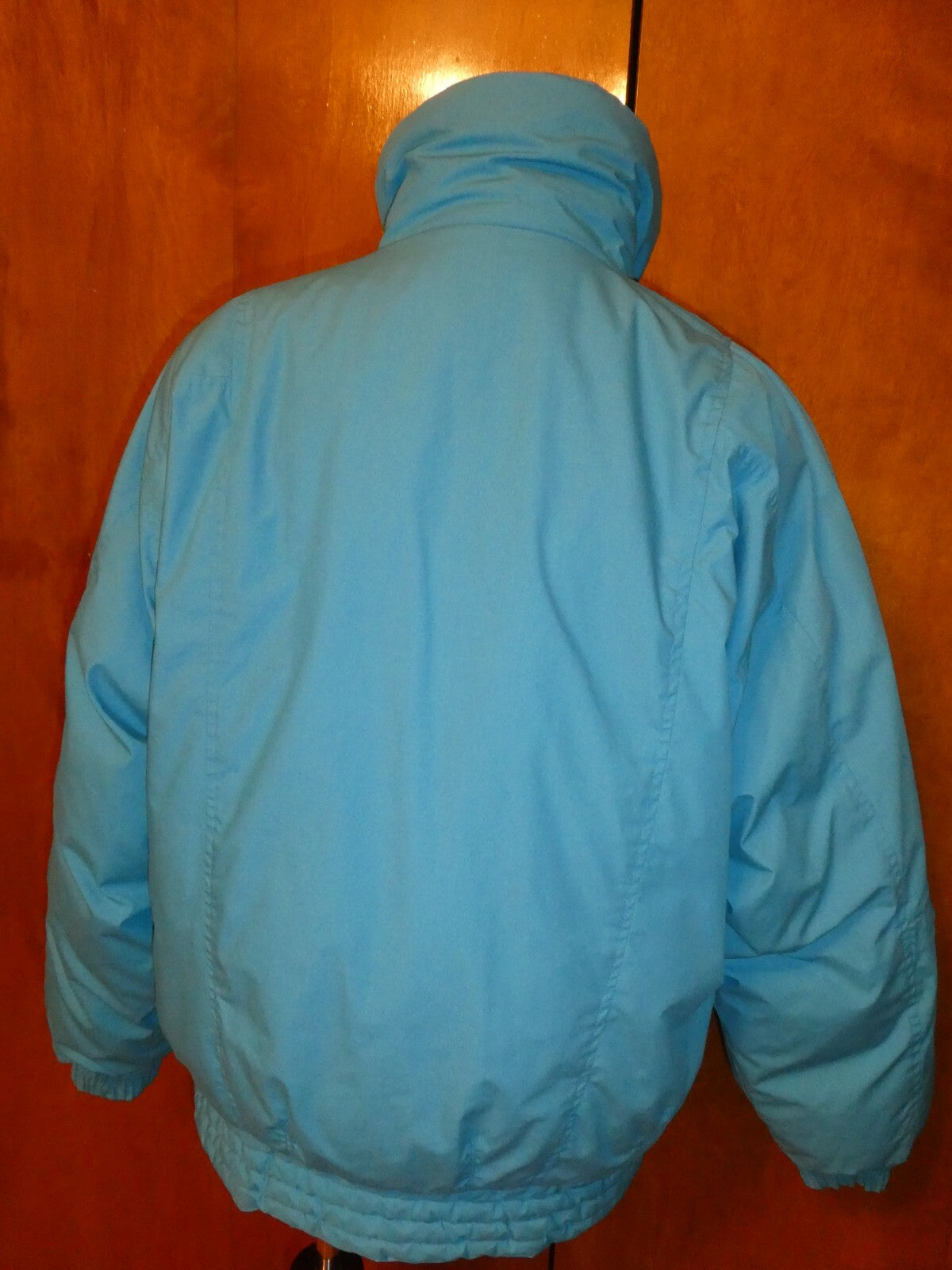 JAKO Women's Blue Down Puffer Winter Detailed Coat Jacket Medium