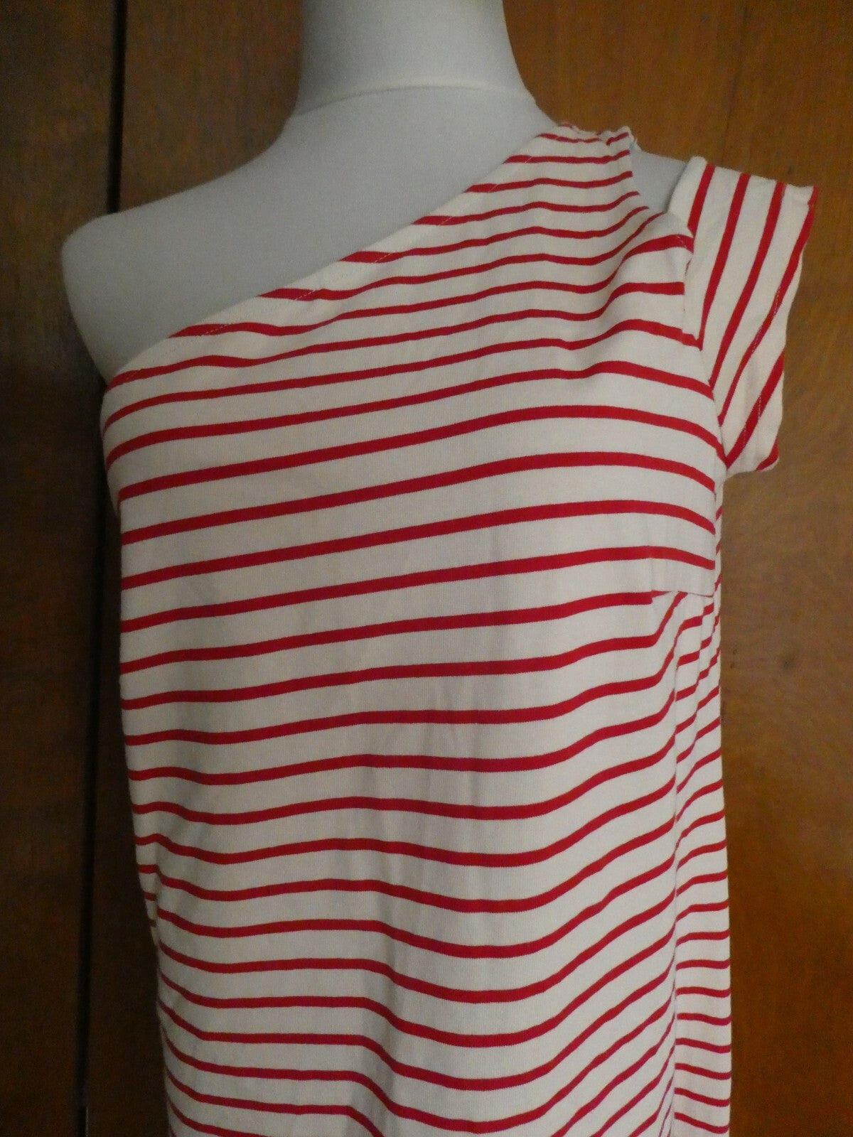 ANTHROPOLOGIE MAEVE Women's Stripped One Shoulder Dress Size Medium, Large