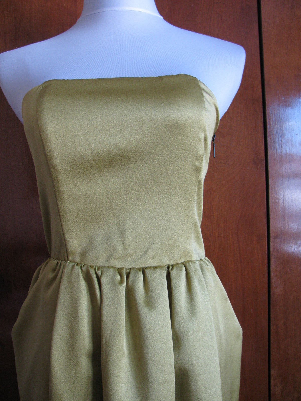 Rachel Roy women’s lined green mini dress size 6 New