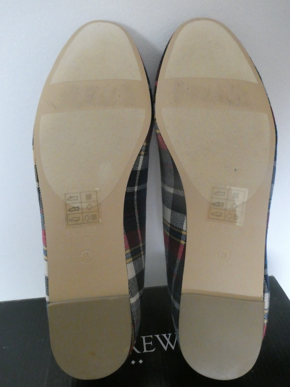 J Crew women’s bright multicolor ballet flats Style# B4694 size 8