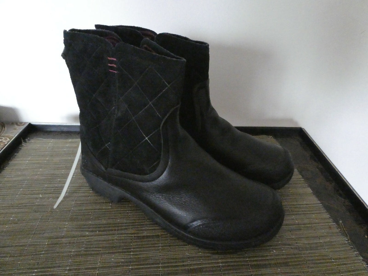 The North Face suede leather uppers waterproof women’s black ankle New boots 7