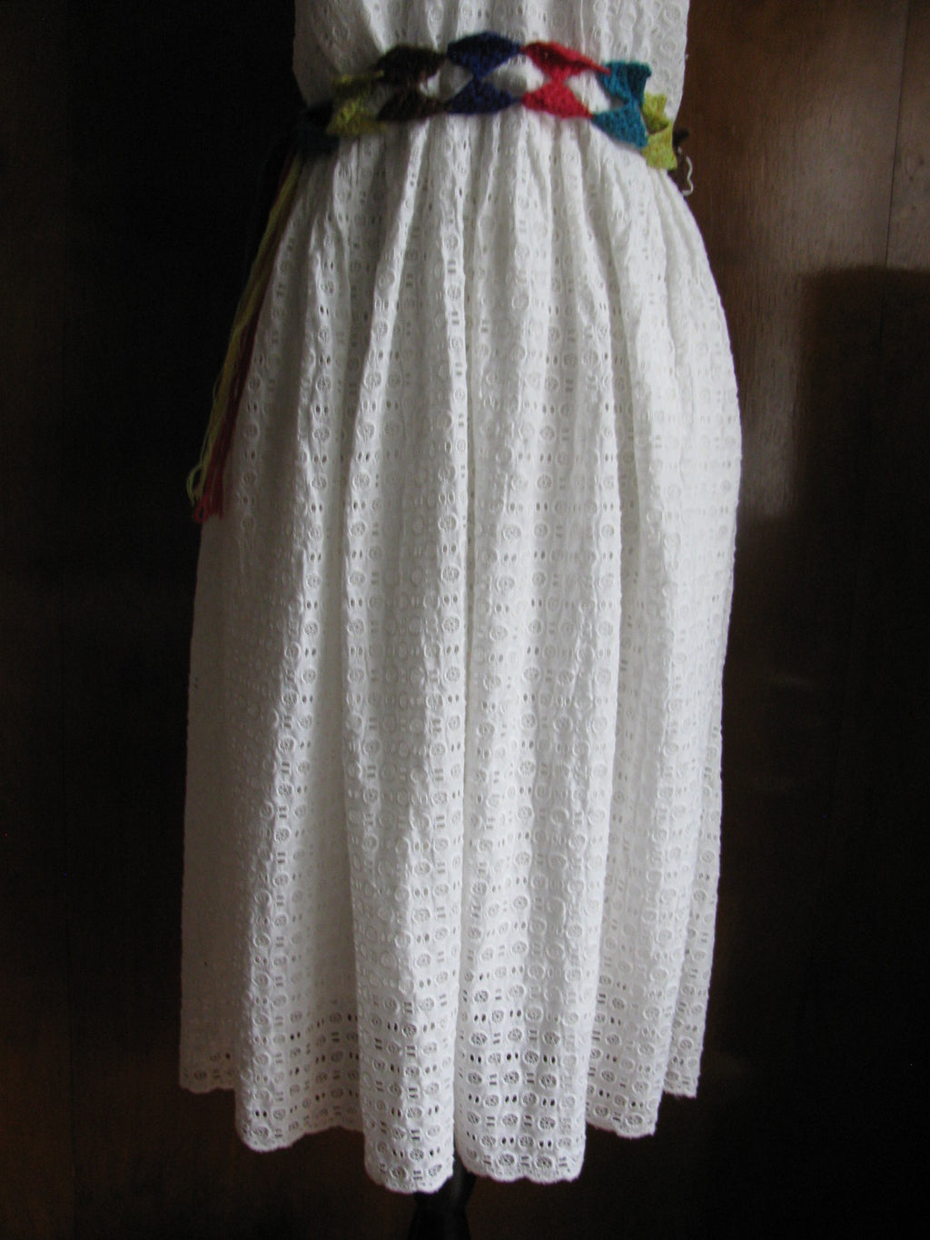 Anthropologie HD In Paris Women White Dress 