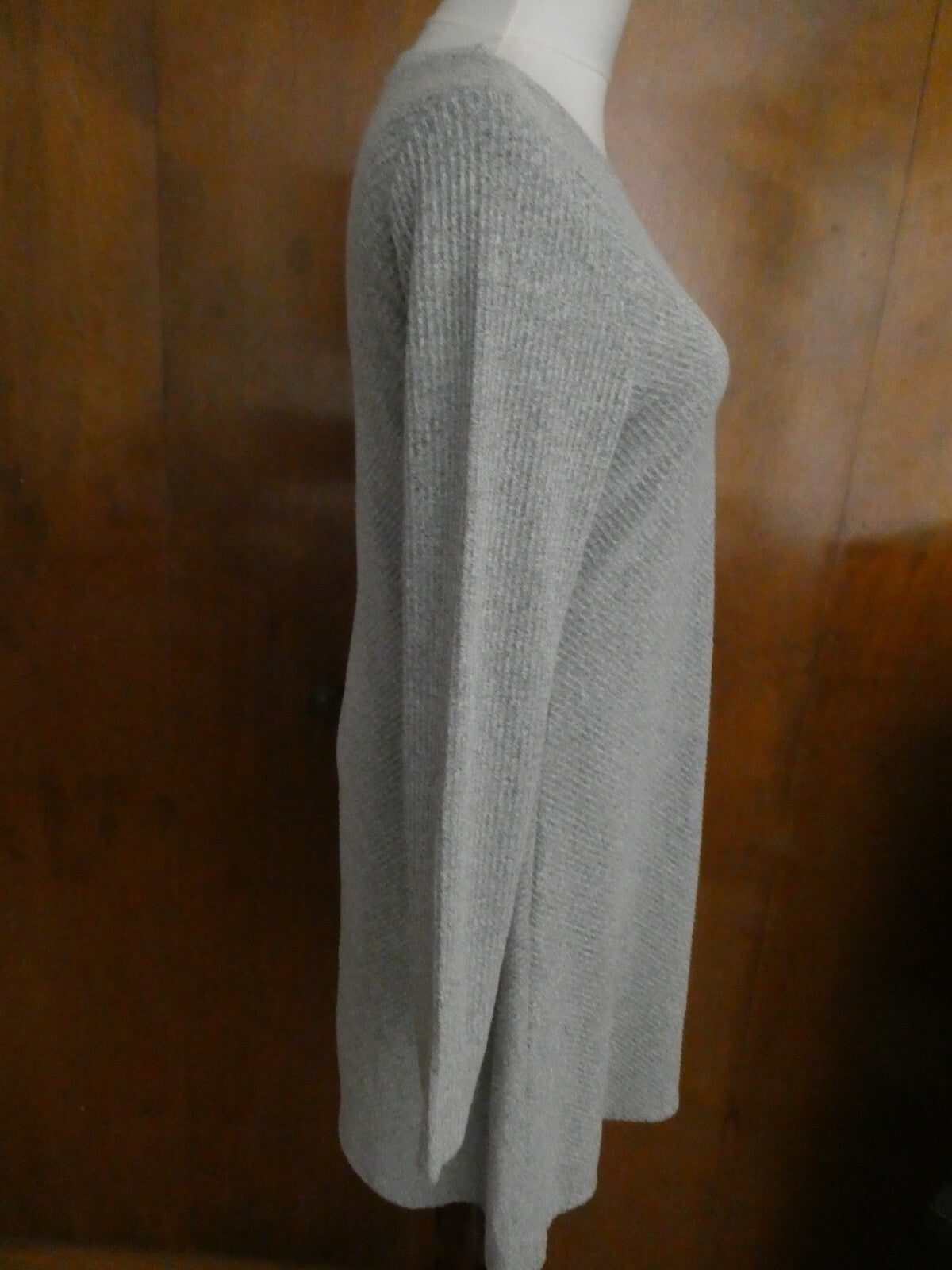 Gap Women’s Gray A-Line Long Sleeves Dress Medium, Xlarge