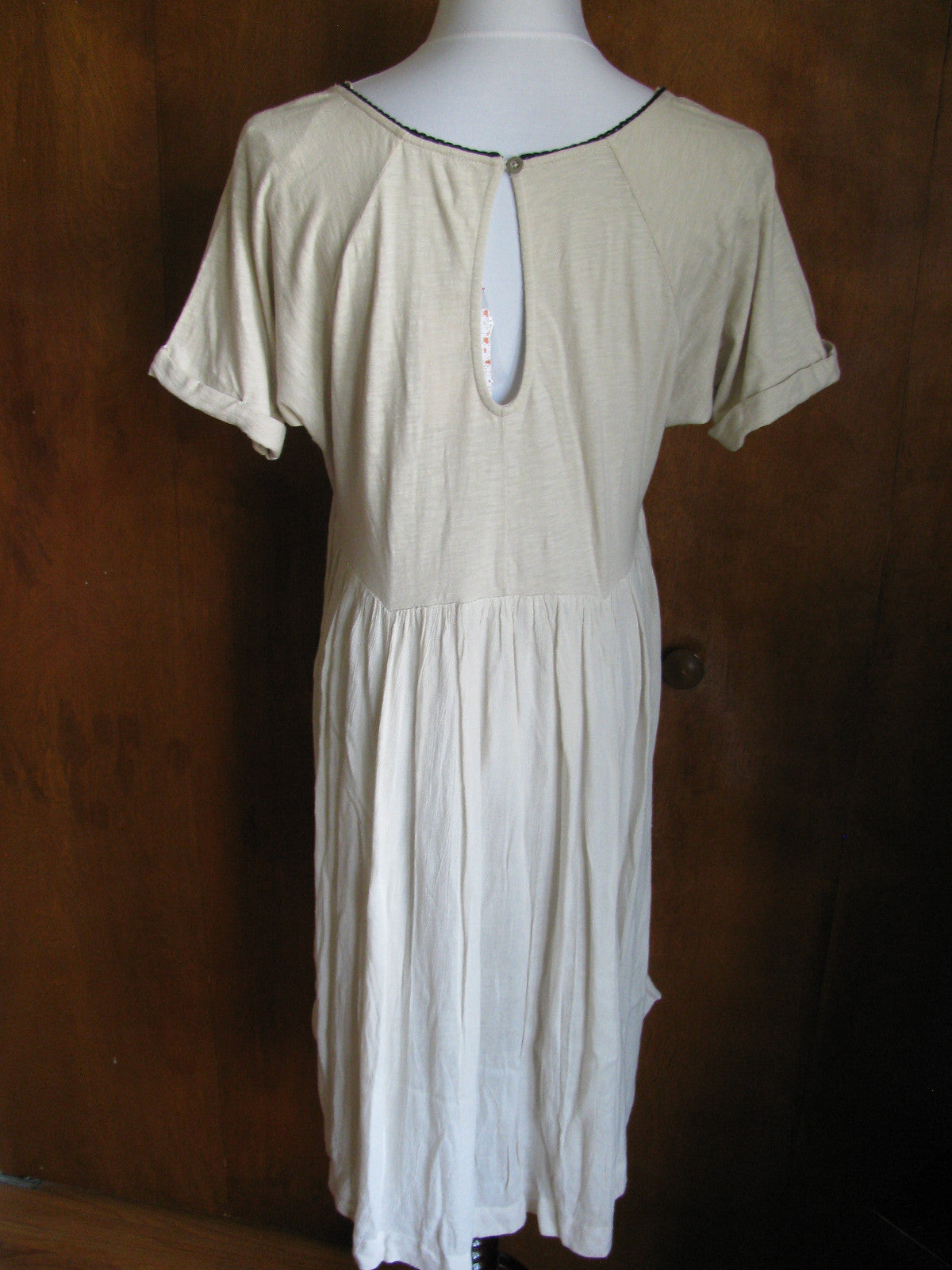 Free People Women's sand embroidered dress New