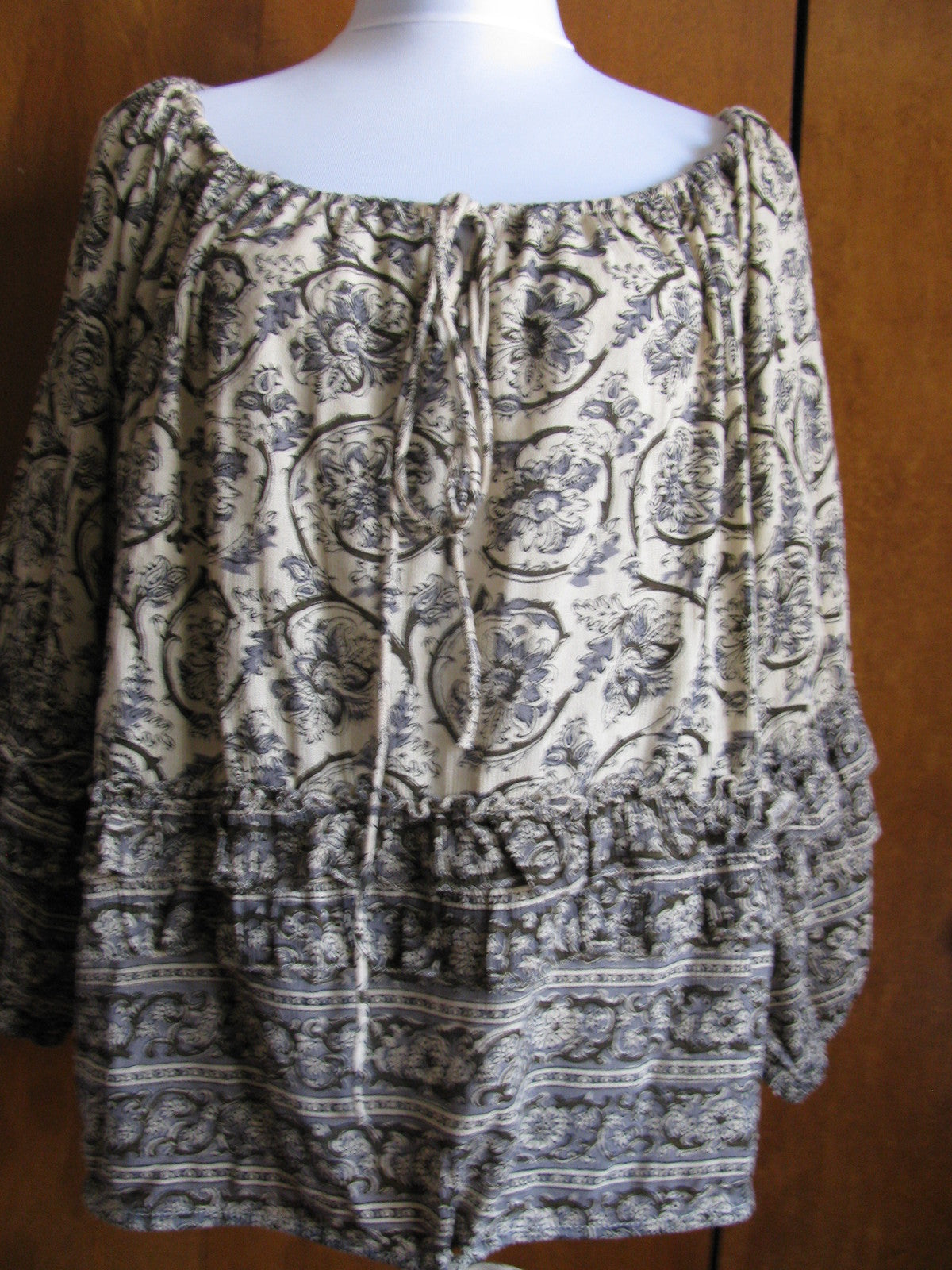 Denim & Supply women’s cotton viscose colored top Medium