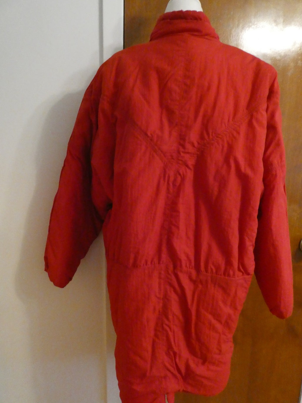 Women’s Royce Winter Coat Red Synthetic Warm Puffer Size 96/170 (US Size M/L)