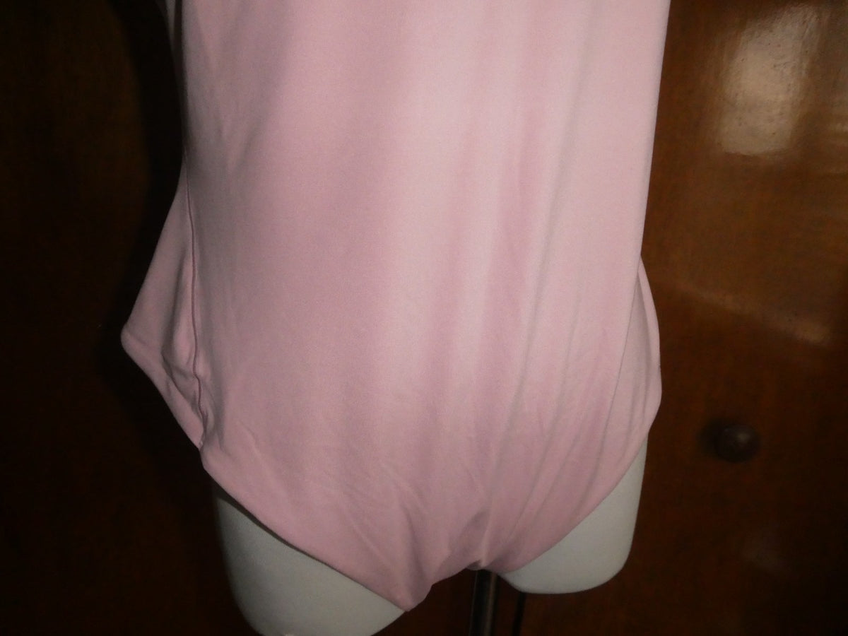 Lululemon Bodysuit Wundermost Soft Sleeveless PKHZ Pink Haze XLARGE