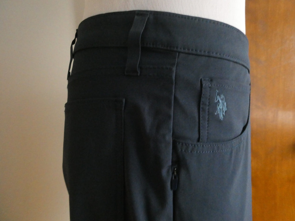 U.S. Polo Assn Men Slim Straight Active Stretch Pants 40x32 Navy CUNV 11D391NA