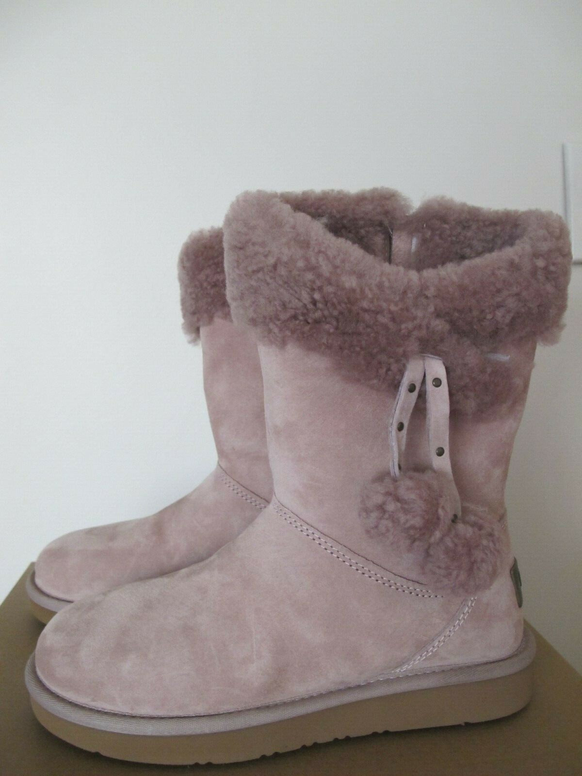 UGG Plumdale Cuff Short Boots Pink With Zipper Women’s Size 5 New