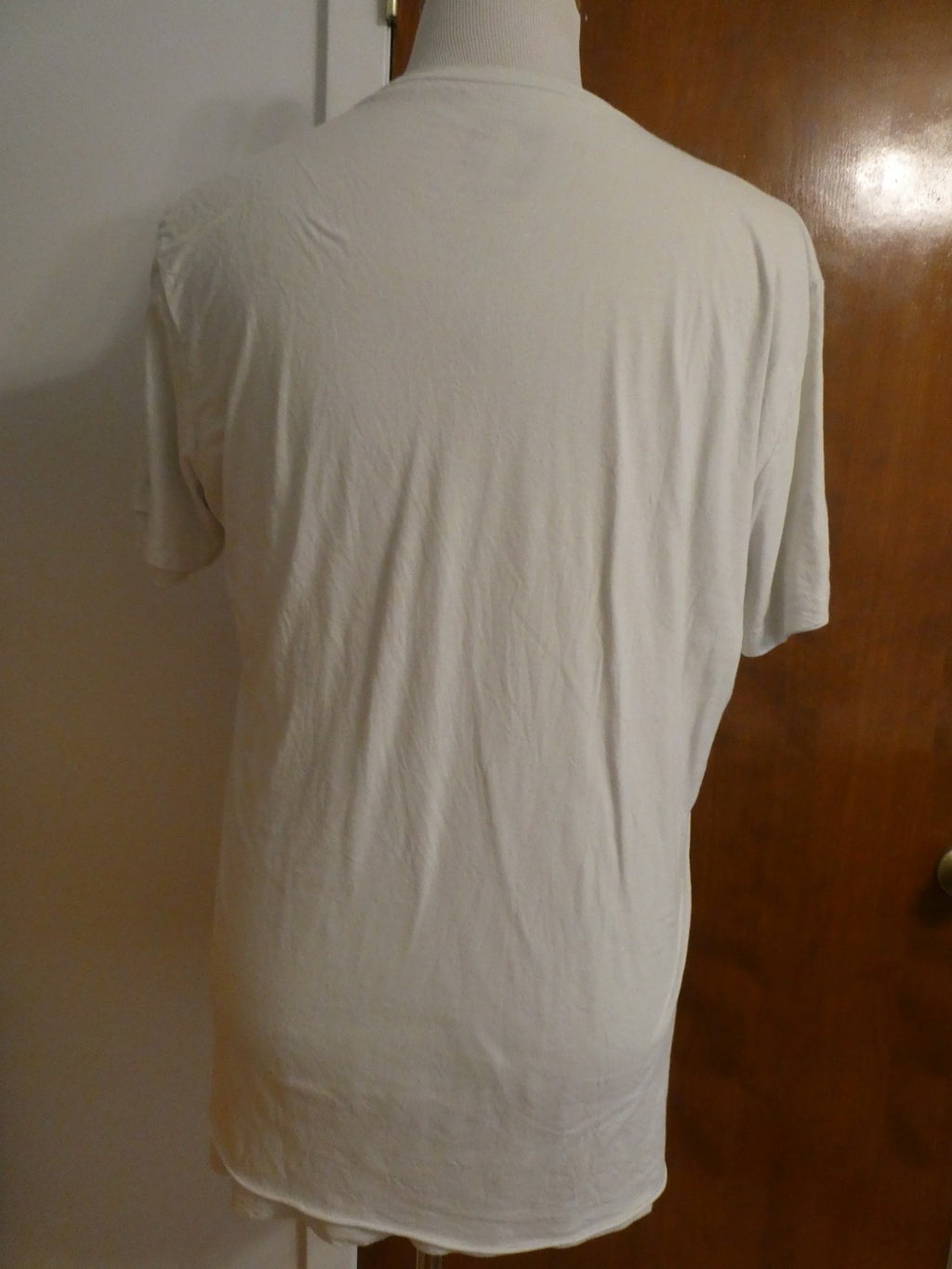 Second+Sunday Men White Graphic T-Shirt Soft Cotton Print Crew Neck XXL (fitsXL)