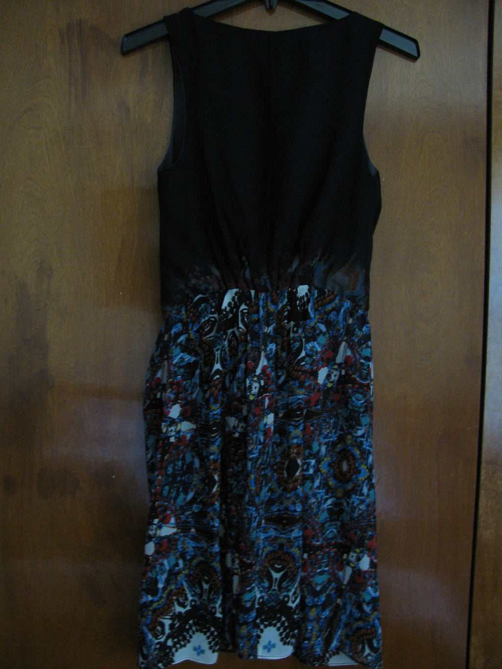 Walter Baker women’s Montanna black combo lined dress size Xsmall NWT