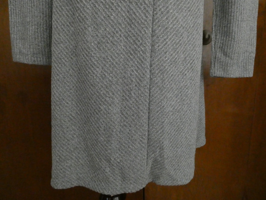 Gap Women’s Gray A-Line Long Sleeves Dress Medium, Xlarge