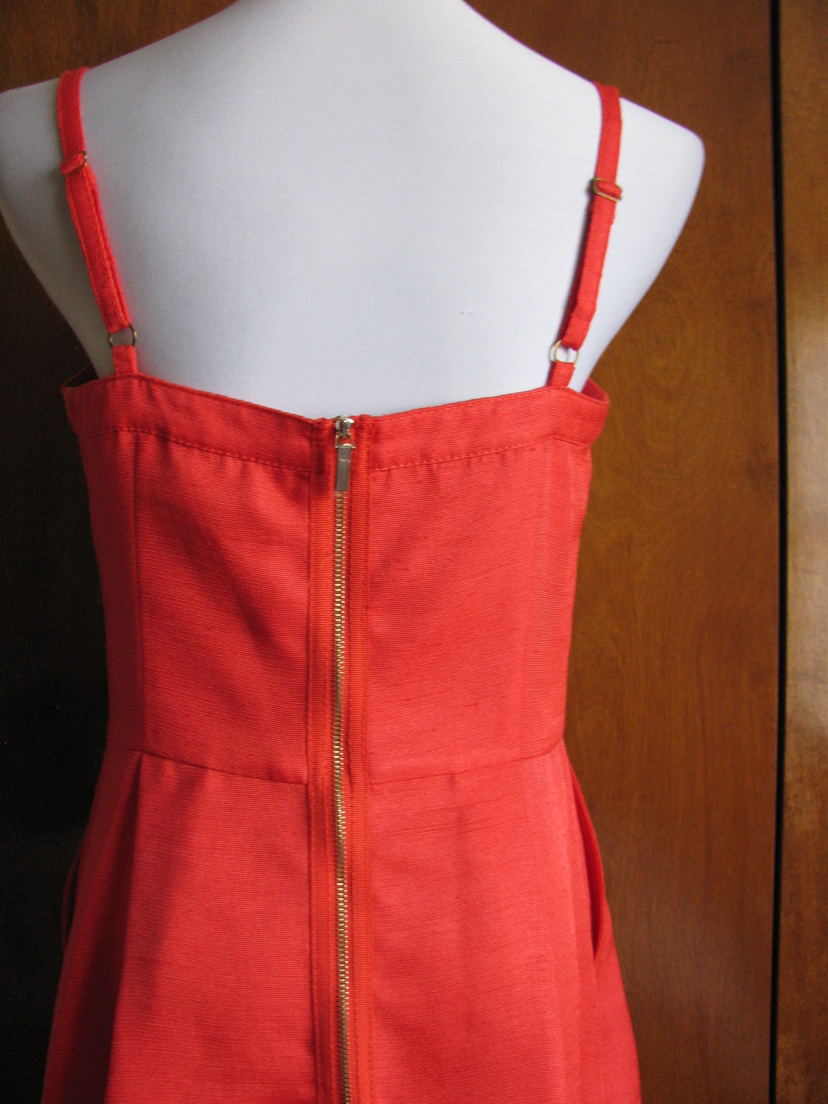 Rachel Roy women's stylish red dress size 12 retail value $119 NWT