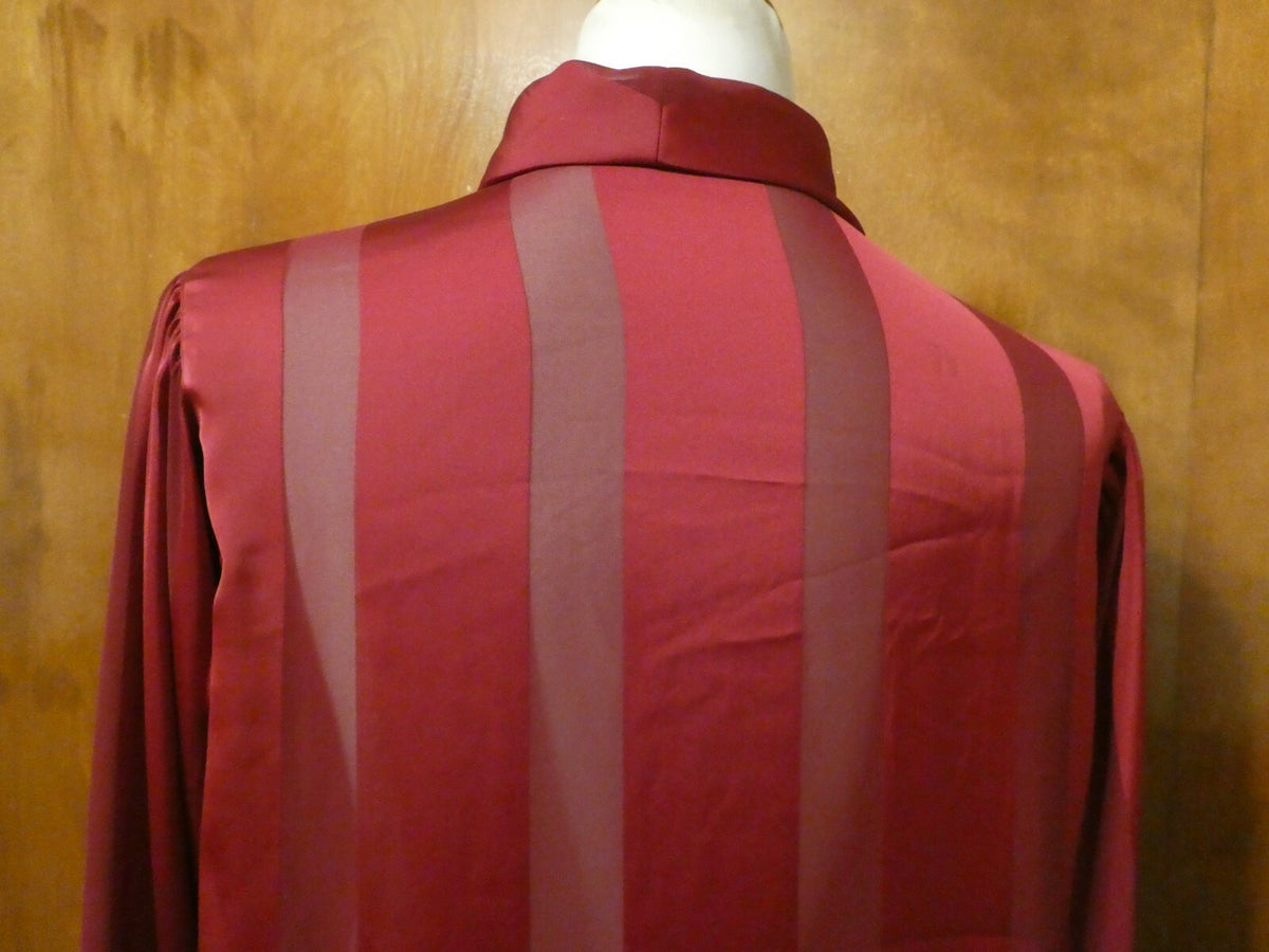 Unbranded women's burgundy stylish evening tunic top size Large