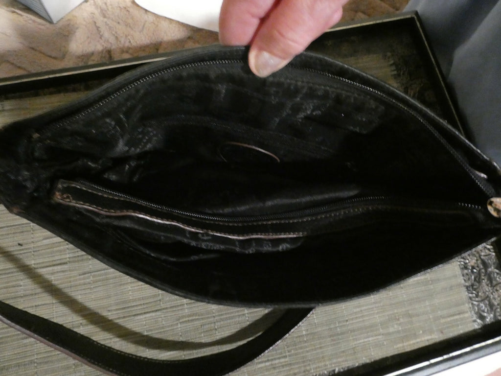 Etienne Aigner Women's Genuine Leather Hobo Handbag Purse