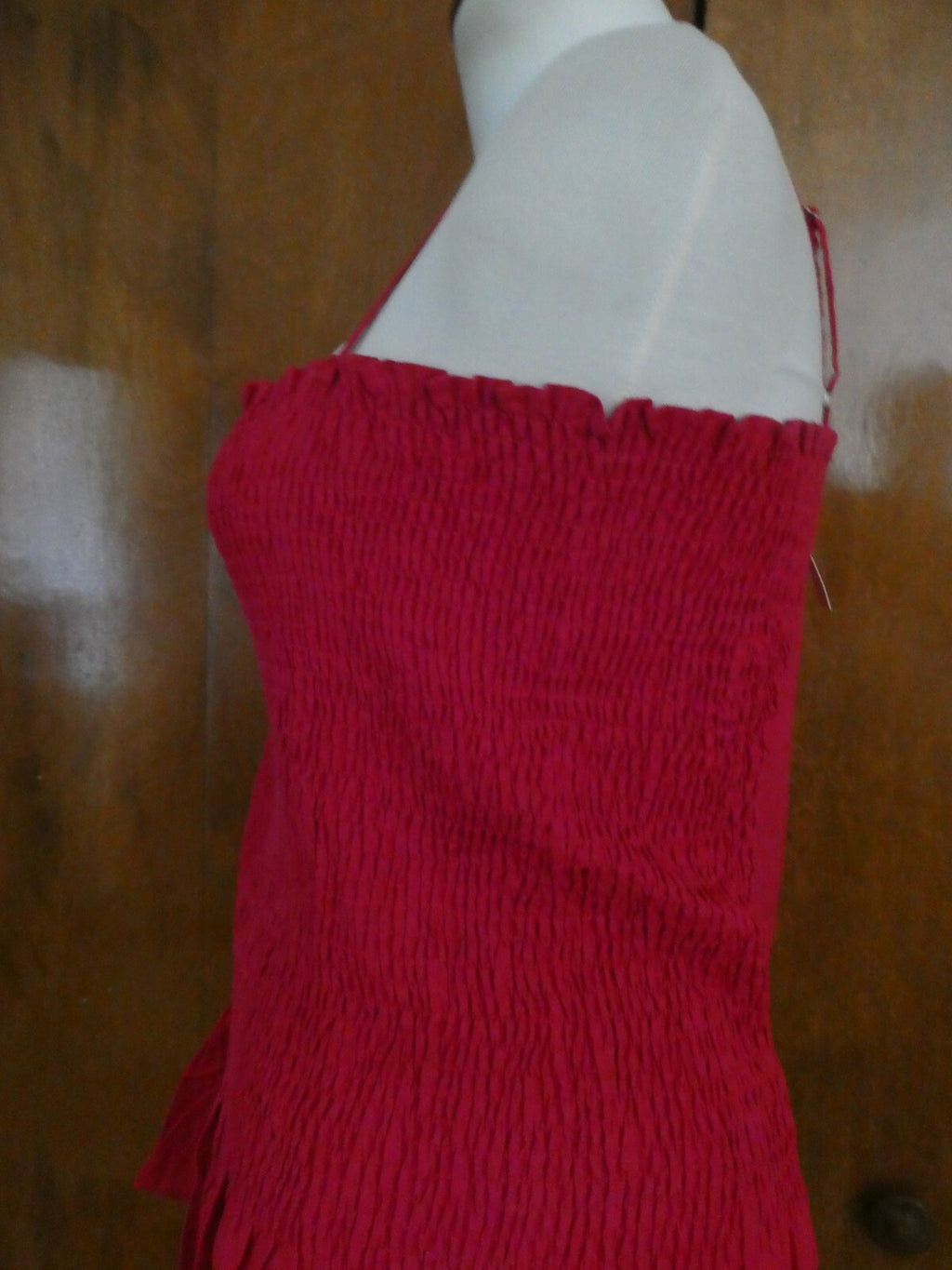 Anthropologie Maeve Women’s Cotton Raspberry Tank Top Size Large