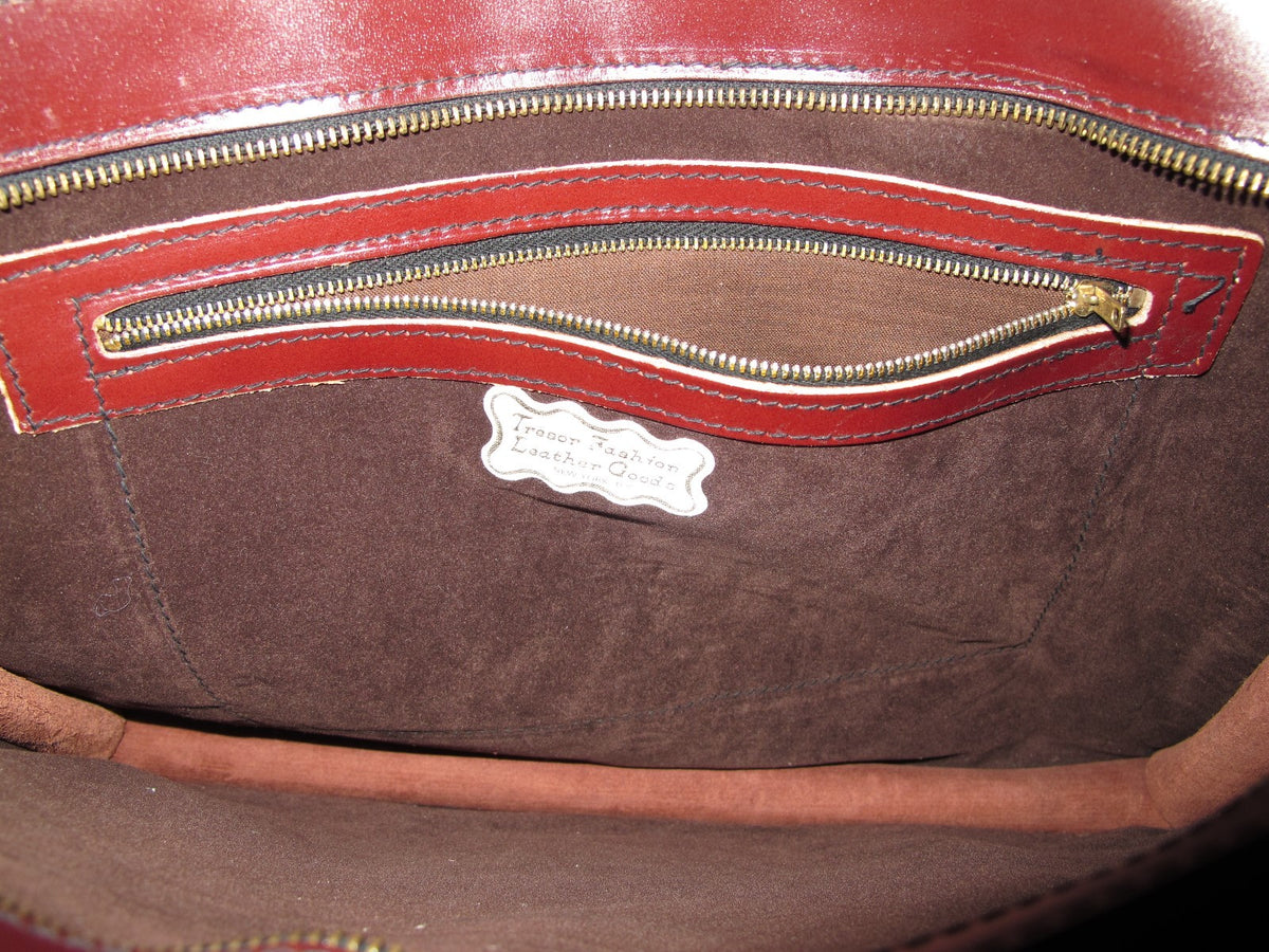 Tresor Fashion Leather Goods Briefcase Handbag New York