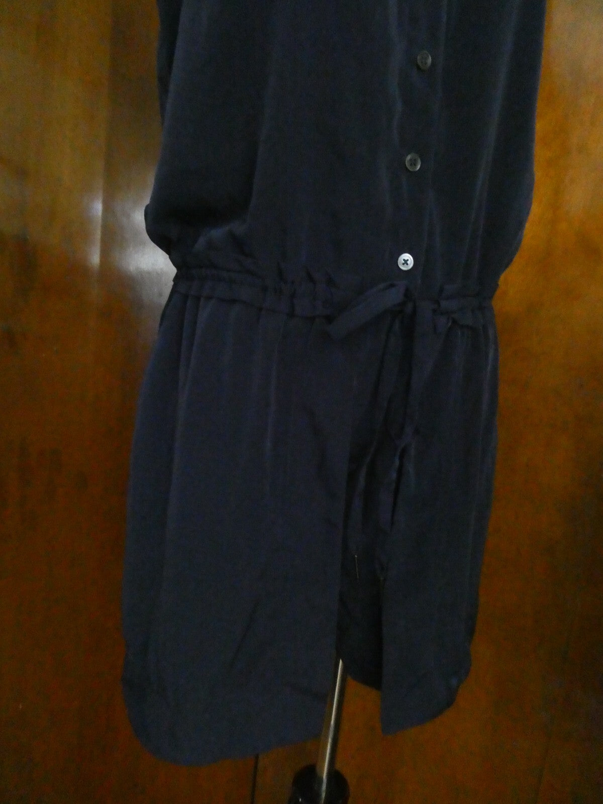 A|X Armani Exchange Women’s Navy Tie Romper Jumpsuit Size 6, 12, 14