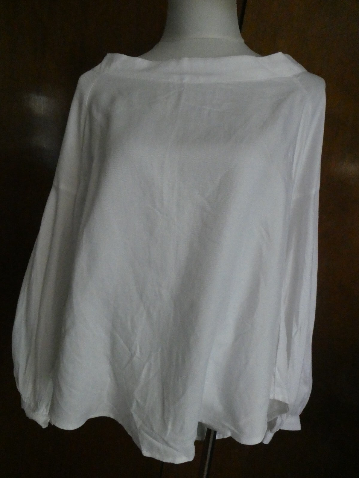 Anthropologie Floreat Women’s White Off the Shoulder Top Blouse Size 14