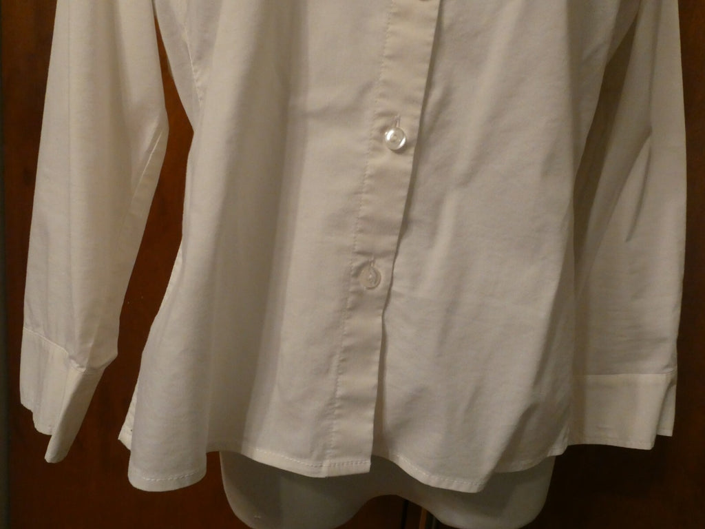 New York &Company women's white top size large
