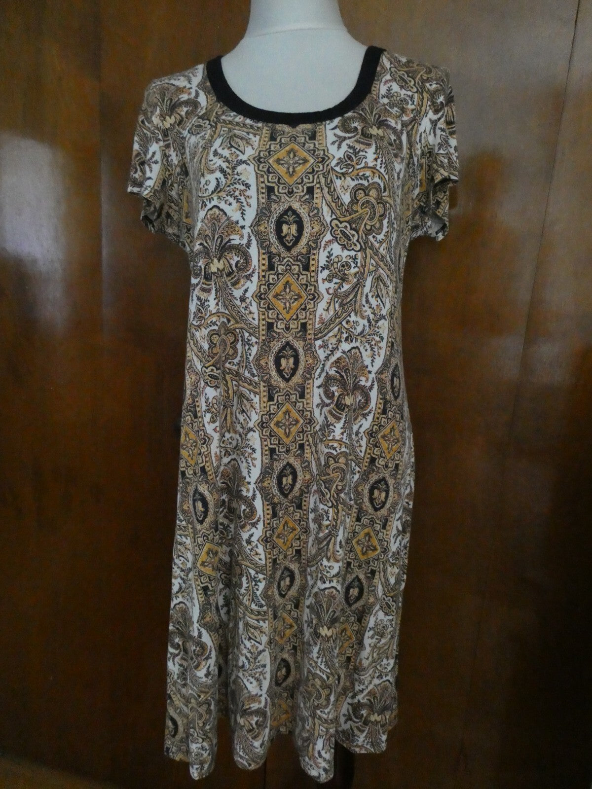 Karen Kane women's multicolor viscose dress size XLarge (can fit Large)