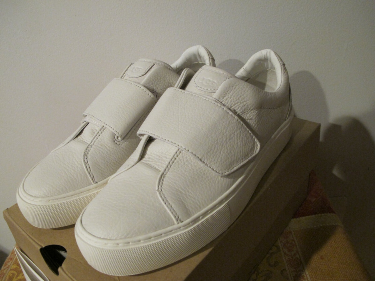UGG Australia Neri Women's White Leather Fashion Sneaker Size 8 Style# 1106621