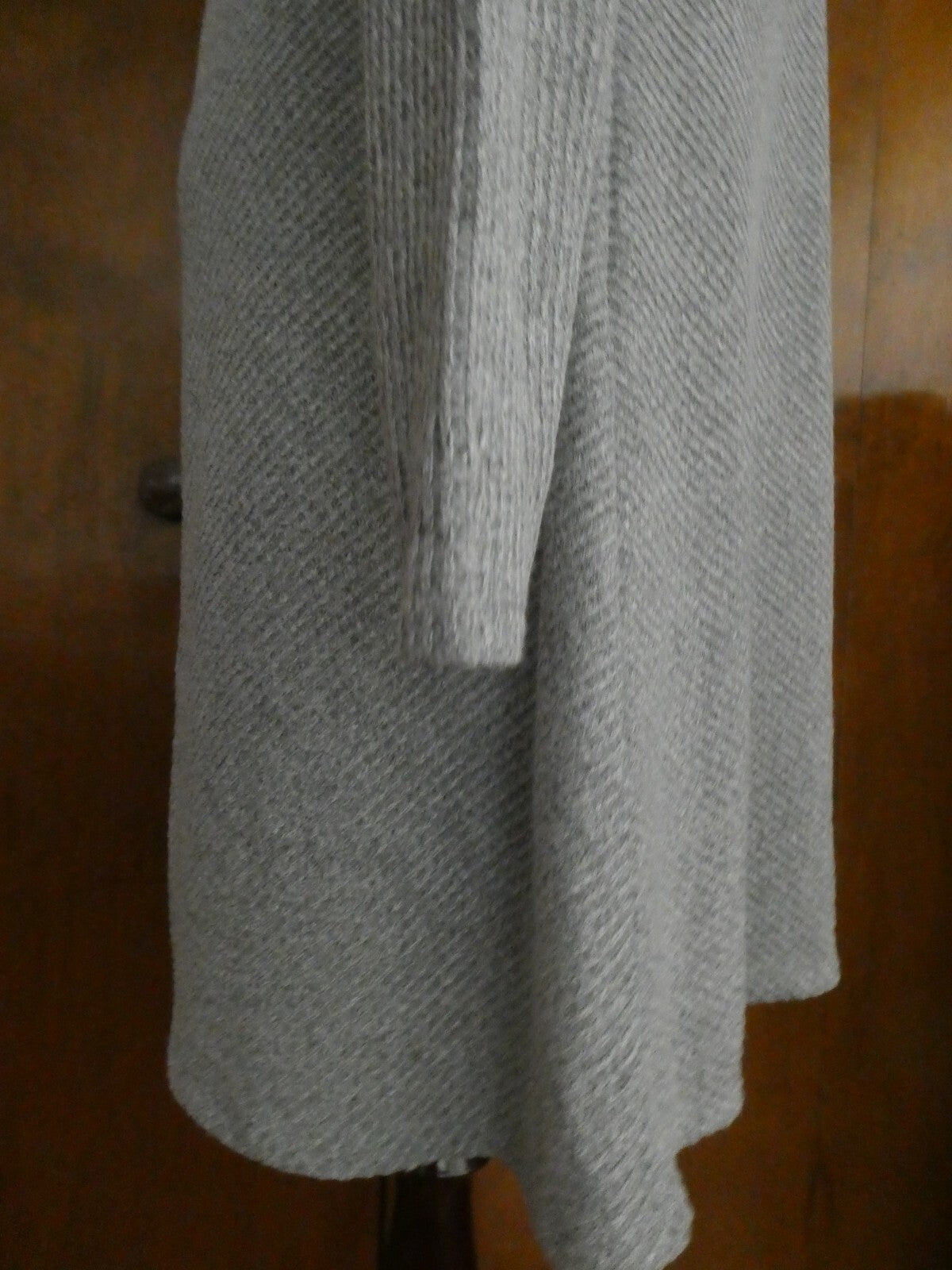 Gap Women’s Gray A-Line Long Sleeves Dress Medium, Xlarge