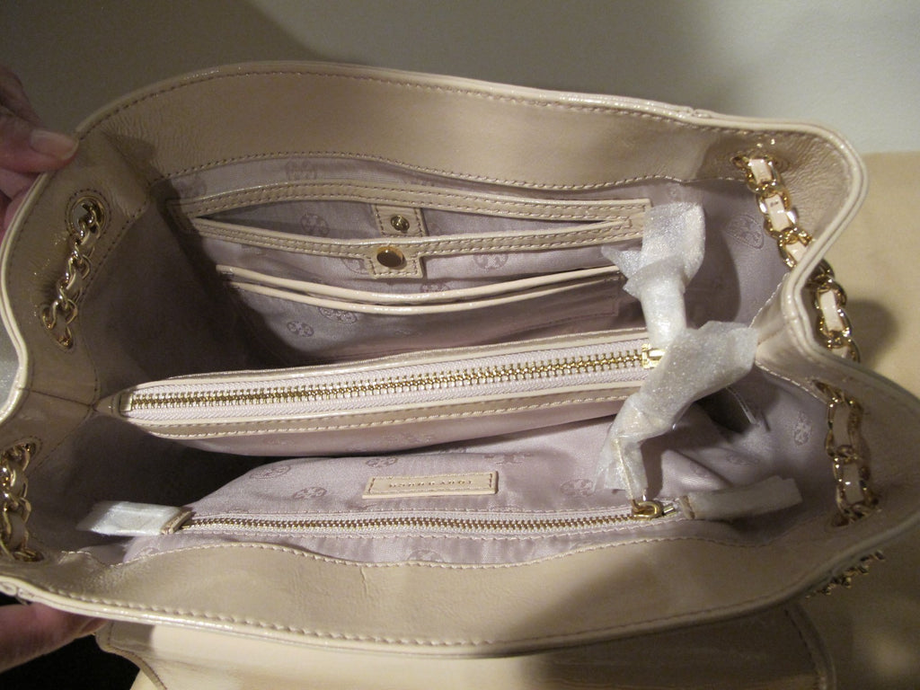 Tory Burch Leather Pink Shoulder Bag 