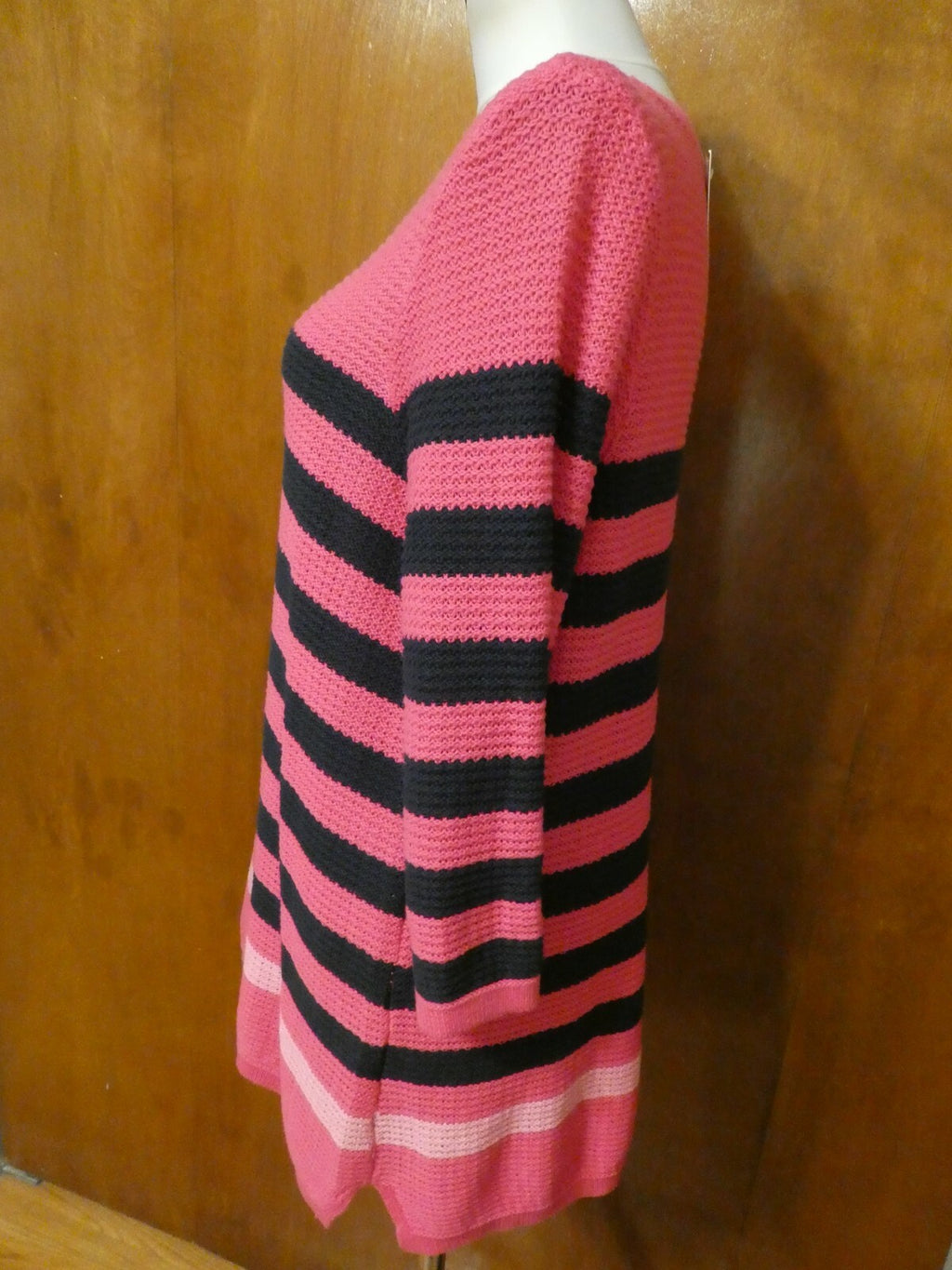 Croft & Barrow Women’s Multicolor Knit  Cotton Sweater 1X (Fits XL)